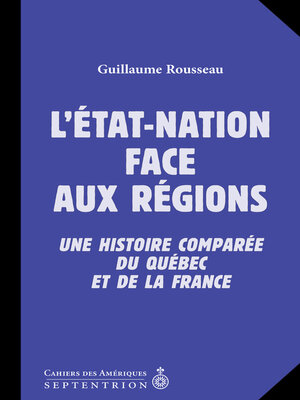 cover image of État-nation face aux régions (L')